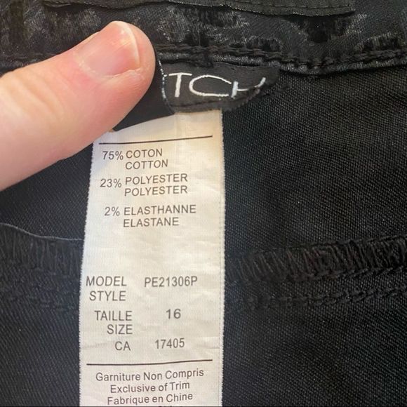 - Conrad C Proportion petite black jeans size 16 - Picture 6 of 8